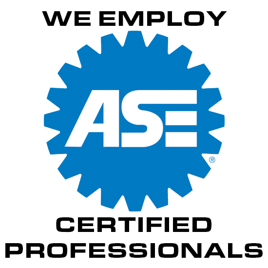 We Employ ASE Certified Professionals