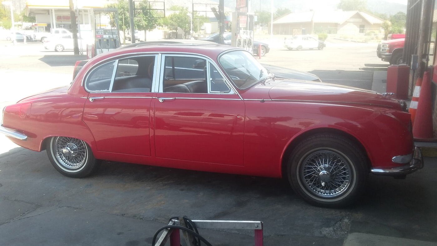 Restored classic sedan